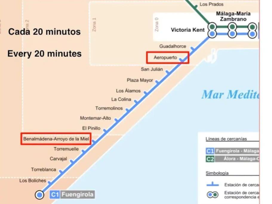 Apartamento En Benalmadena Costa Eksteriør billede